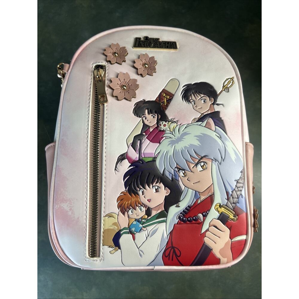 Anime Inuyasha Mini Backpack Bioworld Kagome Sesshomaru New w/Tags RETIRED